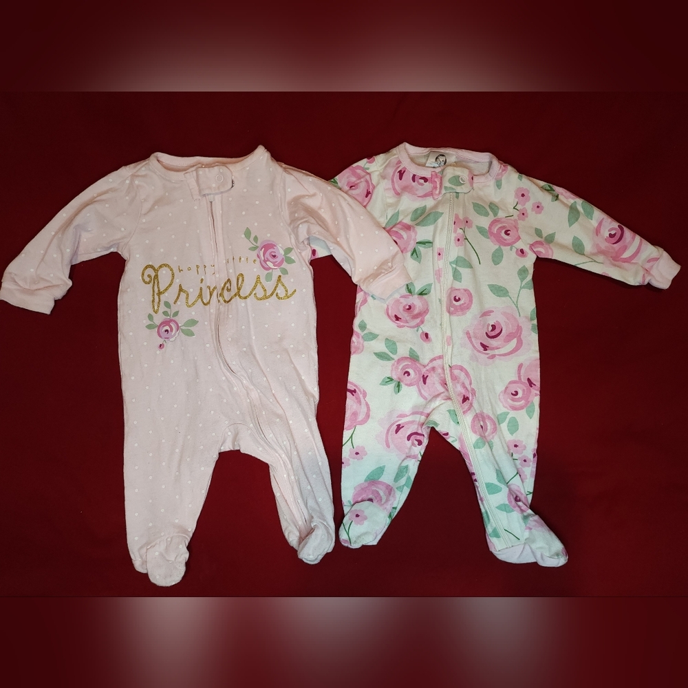 ×2 Newborn Sleep 'N Play Clothes
